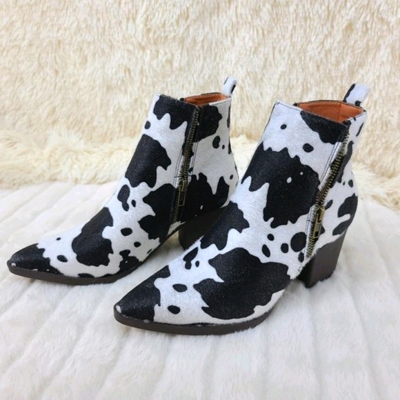 Sale Western Style Slip on Booties 2.5 inch Heel - Picture 3 of 7